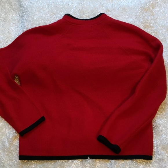 Karen Scott 100% Wool sweater... Size M - Picture 5 of 5